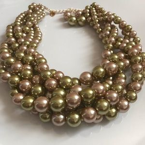 Pink And Green Pearls